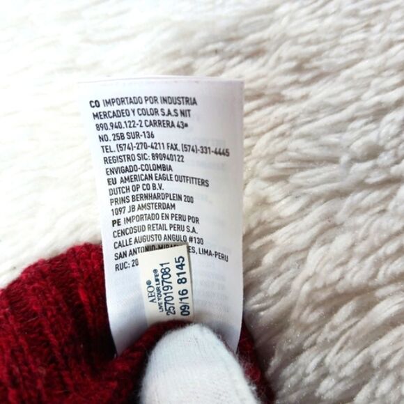 American Eagle Ahh- Mazingle Soft Knit Jogger/Lounger Pants Juniors S/P/CH. Red. - Picture 6 of 10